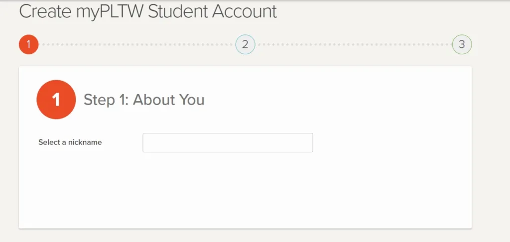 Creating a myPLTW Student Account