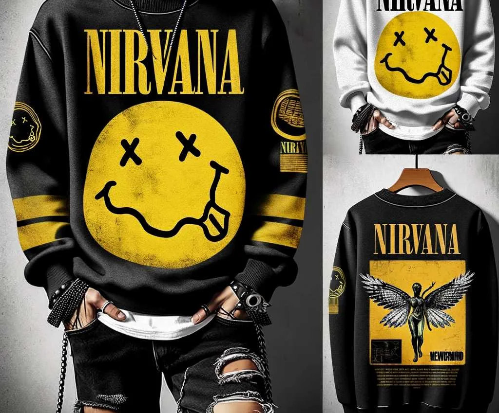 Nirvana Sweatshirts logo