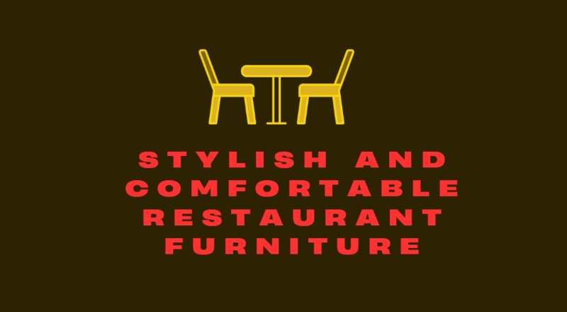 Stylish and Comfortable Restaurant Furniture_ Balancing Form and Function