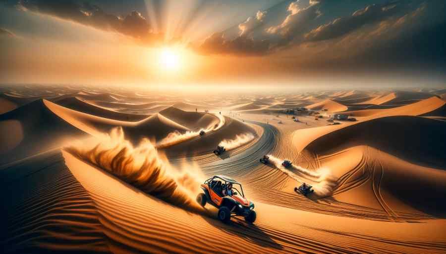 Thrill in the Desert Sands: Experience the Ultimate Dubai Dune Buggy Ride!