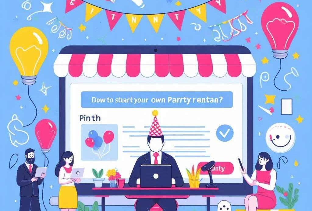 How to start your own party rental site? 