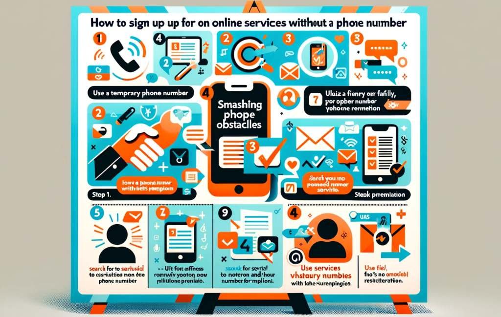 Smashing Obstacles: How to Sign Up for Online Services without a Phone Number