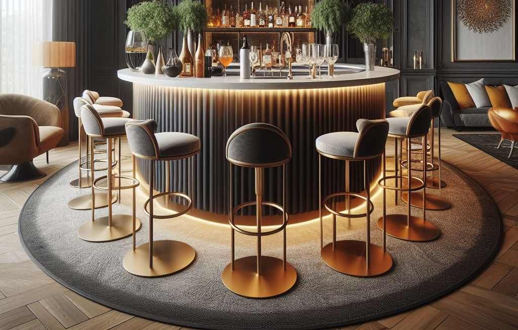 Swivel and Sip: The Allure of Swivel Bar Stools in Modern Home Bars