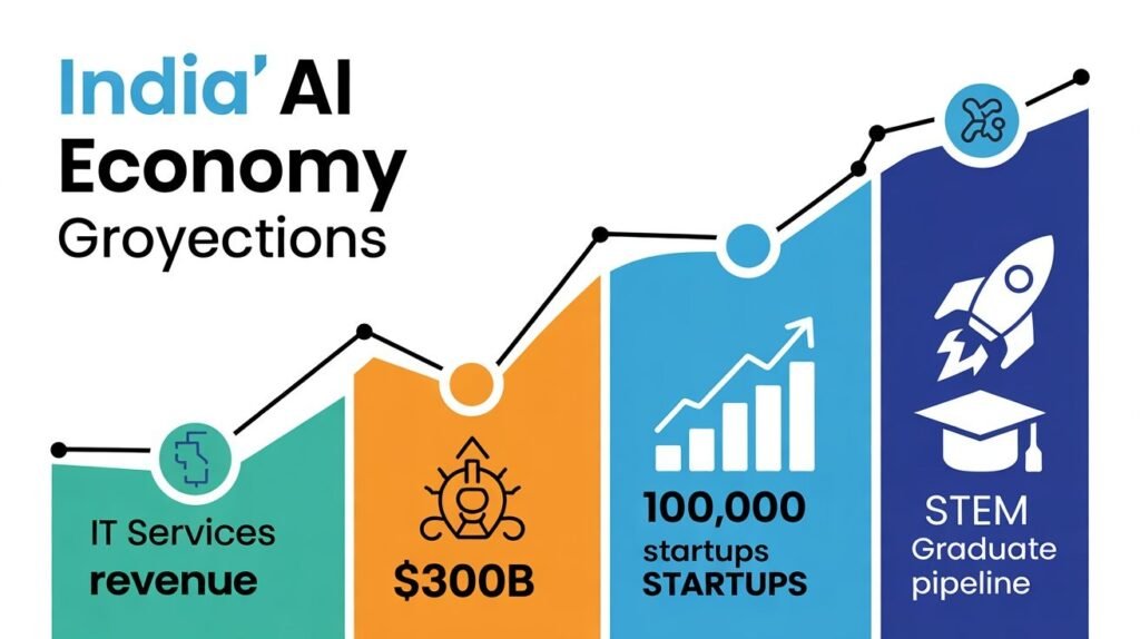 India AI Economy by the Numbers