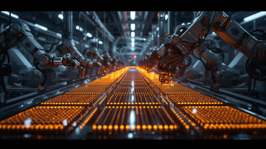 advanced semiconductor manufacturing plant producing microchips - Global Conflict