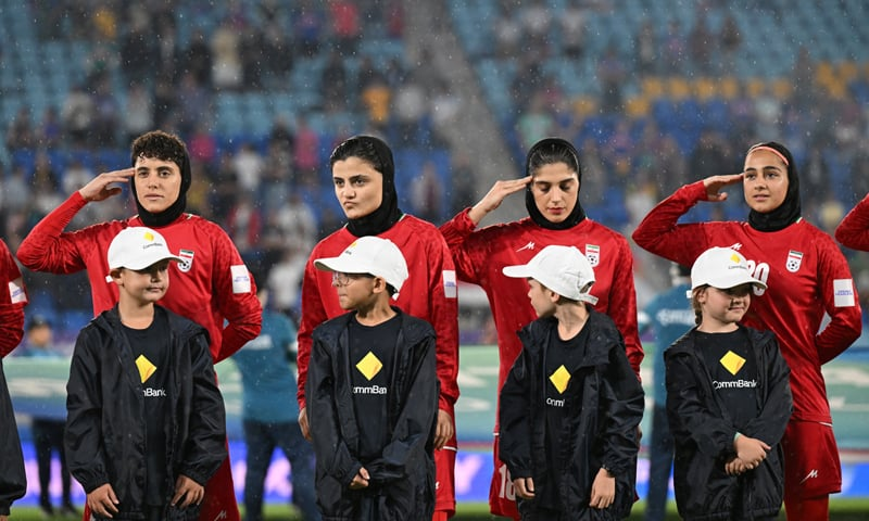 Iranian women's soccer team asylum